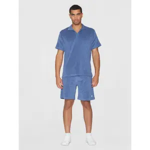 Polo Terry KnowledgeCotton Apparel Loose GOTS/Vegan image-2