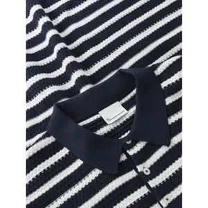 Striped polo shirt KnowledgeCotton Apparel image-2