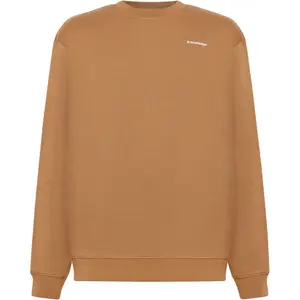 Round Neck Printed Sweatshirt KnowledgeCotton Apparel image-0