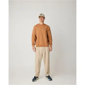 Round Neck Printed Sweatshirt KnowledgeCotton Apparel image-2