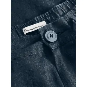Φαρδιά σορτς από λινό KnowledgeCotton Apparel Fig image-2