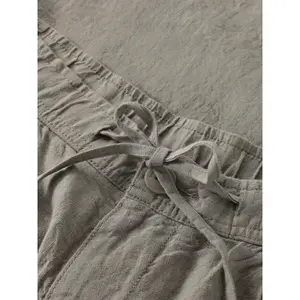 Σορτς από λινό KnowledgeCotton Apparel Fig image-2
