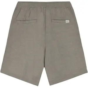 Σορτς από λινό KnowledgeCotton Apparel Fig image-1