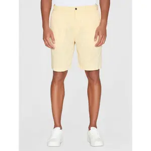Chevron Herringbone Shorts KnowledgeCotton Apparel Fig image-1