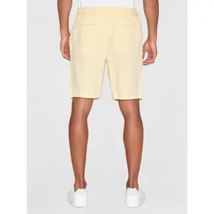 Chevron Herringbone Shorts KnowledgeCotton Apparel Fig image-3