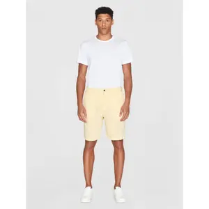 Chevron Herringbone Shorts KnowledgeCotton Apparel Fig image-2