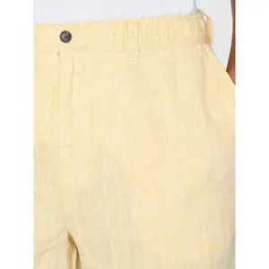 Chevron Herringbone Shorts KnowledgeCotton Apparel Fig image-4