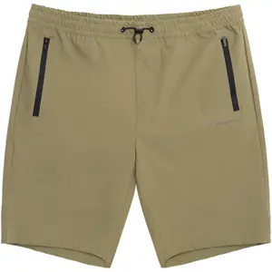 Wide Elastic Shorts KnowledgeCotton Apparel Fig image-0