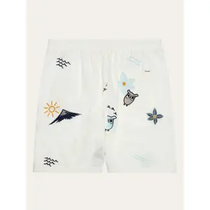 Kurze Hose mit Stickerei KnowledgeCotton Apparel Fig - GOTS/Vegan image-1