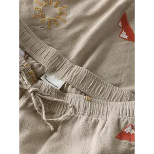 Short Ample Broderie KnowledgeCotton Apparel image-2