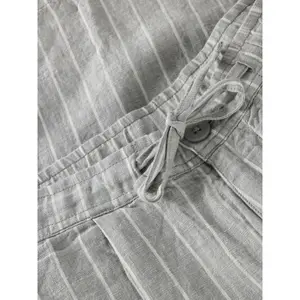 Linen shorts KnowledgeCotton Apparel Fig image-3