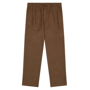 Pantaloni larghi in lino KnowledgeCotton Apparel Fig image-0
