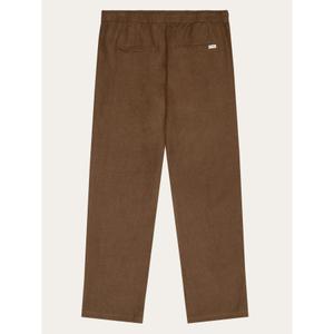 Pantaloni larghi in lino KnowledgeCotton Apparel Fig image-1