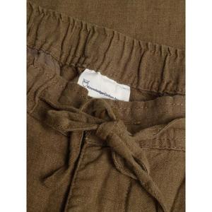Pantaloni larghi in lino KnowledgeCotton Apparel Fig image-2