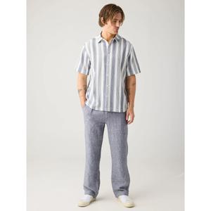 Pantaloni larghi in lino KnowledgeCotton Apparel Fig image-2