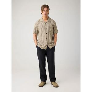 Pantaloni larghi in lino KnowledgeCotton Apparel Fig image-3