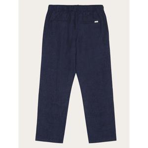 Pantaloni larghi in lino KnowledgeCotton Apparel Fig image-1