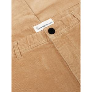 Corduroy chino trousers KnowledgeCotton Apparel Flint image-2