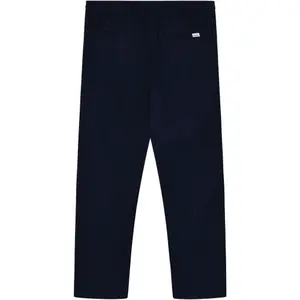 Dobby Wide Leg Trousers KnowledgeCotton Apparel Fig image-2