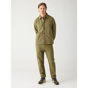Cotton canvas trousers KnowledgeCotton Apparel GOTS image-2
