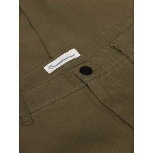 Cotton canvas trousers KnowledgeCotton Apparel GOTS image-3