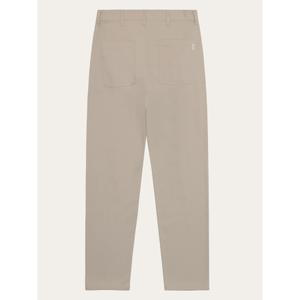 Cotton canvas trousers KnowledgeCotton Apparel GOTS image-1