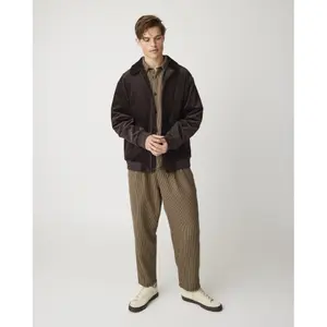 Casual Trousers KnowledgeCotton Apparel Ozone Houndtooth image-1