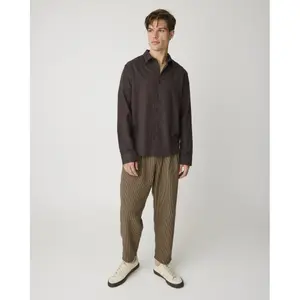 Casual Trousers KnowledgeCotton Apparel Ozone Houndtooth image-2
