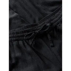 Linen blend trousers KnowledgeCotton Apparel Fig image-2