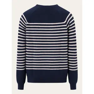 Round neck sweater KnowledgeCotton Apparel Merino image-3