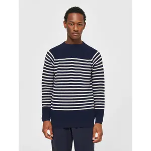 Round neck sweater KnowledgeCotton Apparel Merino image-1