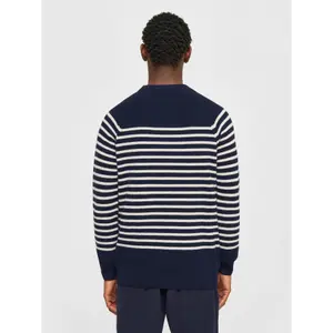 Round neck sweater KnowledgeCotton Apparel Merino image-4
