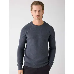 Pullover mit Rundhalsausschnitt KnowledgeCotton Apparel Merino image-1