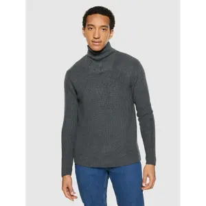 1/2 zip sweater KnowledgeCotton Apparel Merino image-1
