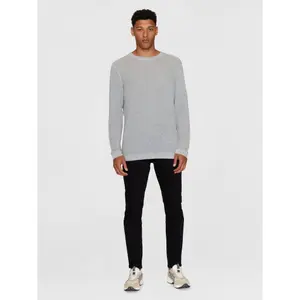Knit crew neck jumper KnowledgeCotton Apparel image-3