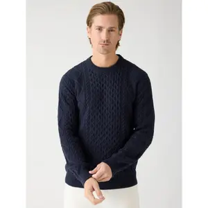 Cotton crew neck pullover KnowledgeCotton Apparel - GOTS/Vegan image-1