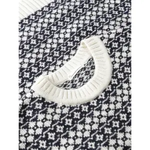 Rundhalsad tröja i ull från lamm KnowledgeCotton Apparel RWS image-2