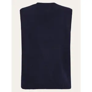 Strickweste aus Schafwolle KnowledgeCotton Apparel RWS image-1