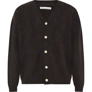 Strickjacke KnowledgeCotton Apparel Soufflé Yarn image-1