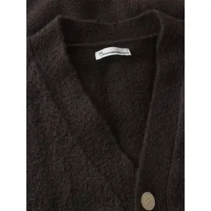 Strickjacke KnowledgeCotton Apparel Soufflé Yarn image-2