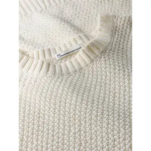 Round neck sweater KnowledgeCotton Apparel GOTS/Vegan image-3