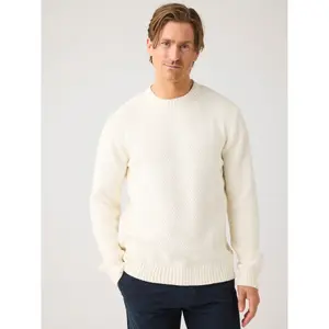 Round neck sweater KnowledgeCotton Apparel GOTS/Vegan image-1