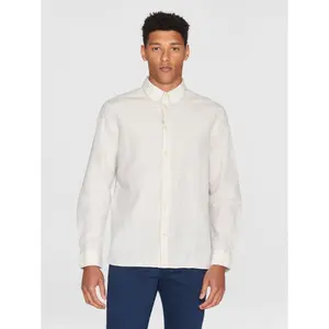 Linen shirt KnowledgeCotton Apparel Gots Vegan image-1