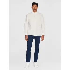 Linen shirt KnowledgeCotton Apparel Gots Vegan image-3