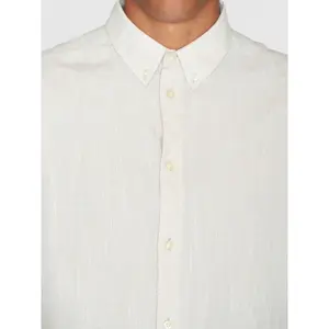 Linen shirt KnowledgeCotton Apparel Gots Vegan image-4