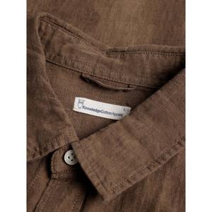 Long-sleeved linen shirt KnowledgeCotton Apparel image-2