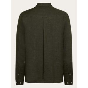 Long-sleeved linen shirt KnowledgeCotton Apparel image-1