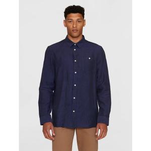 Long-sleeved linen shirt KnowledgeCotton Apparel image-1