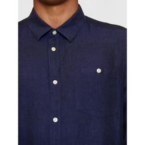 Long-sleeved linen shirt KnowledgeCotton Apparel image-4