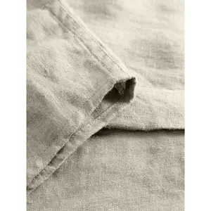 Linen Mock Neck Shirt KnowledgeCotton Apparel Gots Vegan image-6